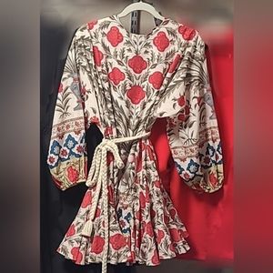 Rhode Ella dress size XL missing sash belt, dress comes w/rope belt replacement